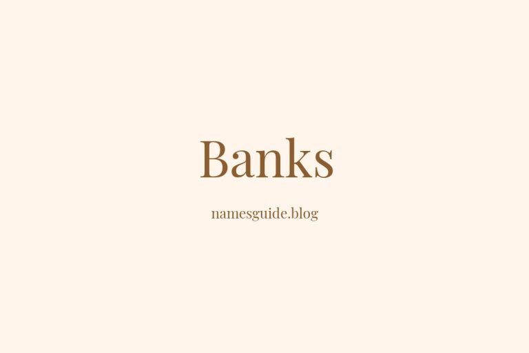 Origin and Meaning of Last Name Banks