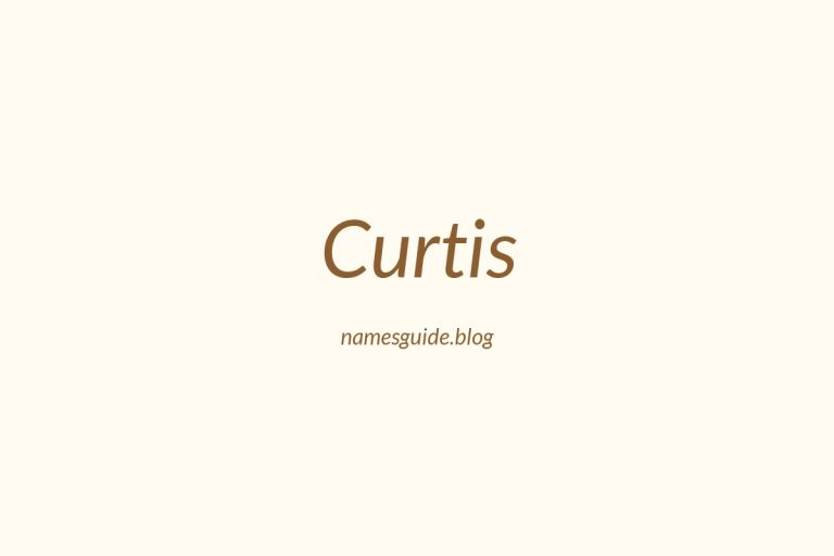 Origin and Meaning of Last Name Curtis