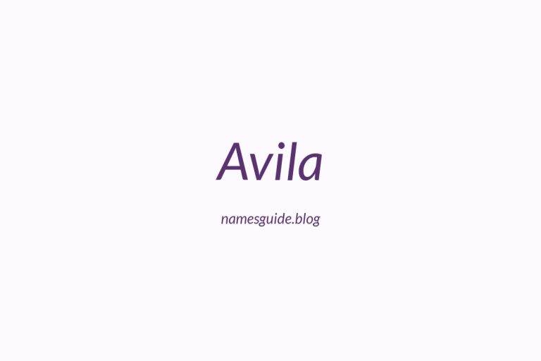 Origin and Meaning of Last Name Avila