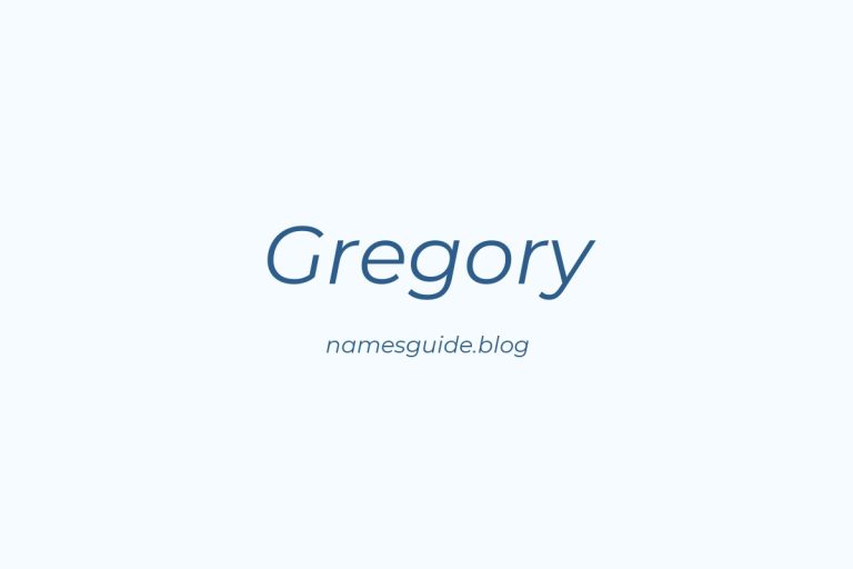 Origin and Meaning of Last Name Gregory