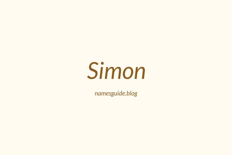 Origin and Meaning of Last Name Simon
