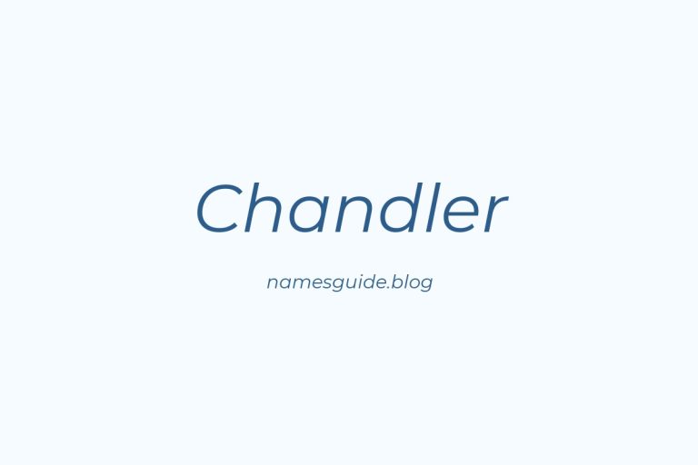 Origin and Meaning of Last Name Chandler