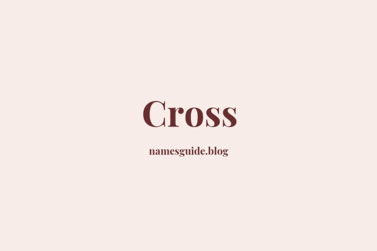 Origin and Meaning of Last Name Cross
