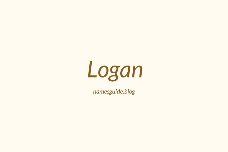 Origin and Meaning of Last Name Logan