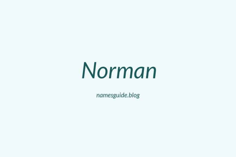 Origin and Meaning of Last Name Norman