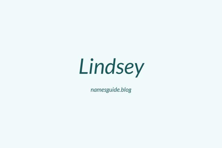 Origin and Meaning of Last Name Lindsey