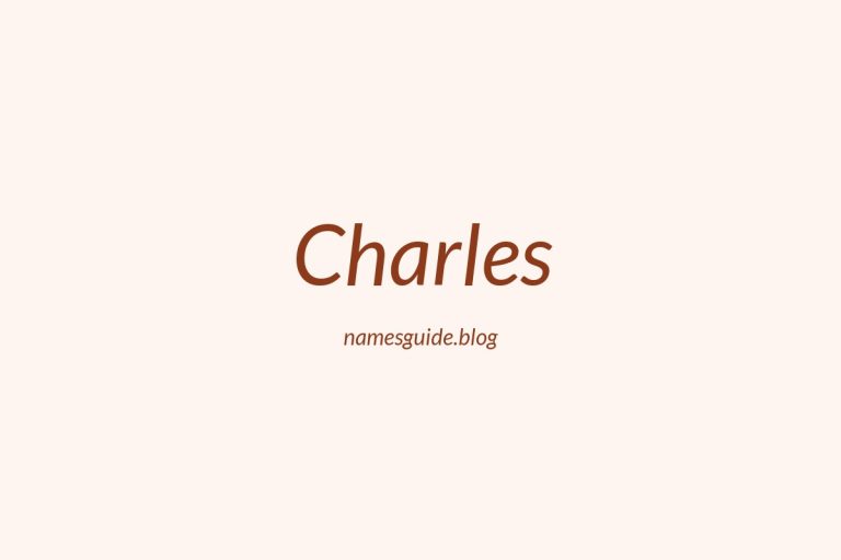 Origin and Meaning of Last Name Charles