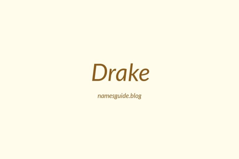 Origin and Meaning of Last Name Drake