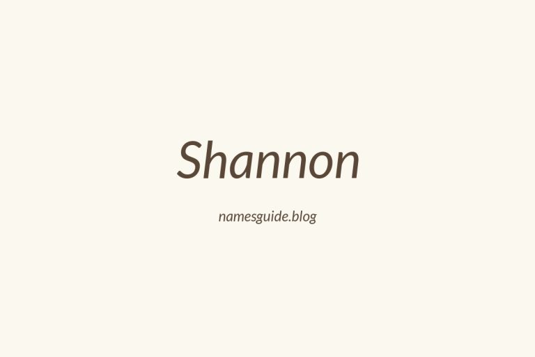 Origin and Meaning of Last Name Shannon