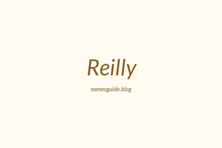 Origin and Meaning of Last Name Reilly
