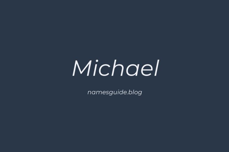 Origin and Meaning of Last Name Michael