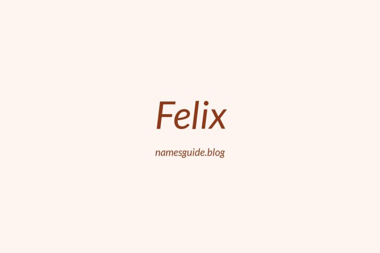 Origin and Meaning of Last Name Felix