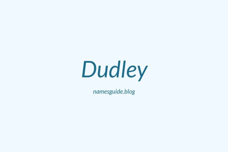 Origin and Meaning of Last Name Dudley