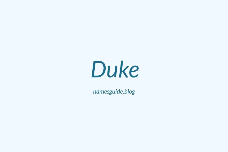 Origin and Meaning of Last Name Duke