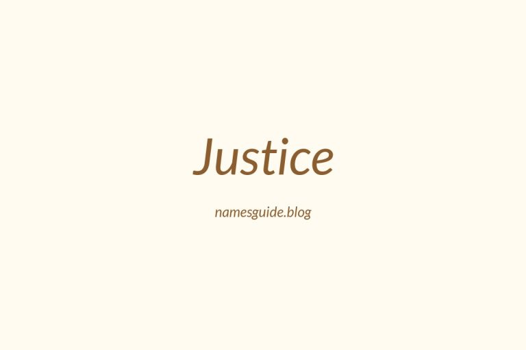 Origin and Meaning of Last Name Justice