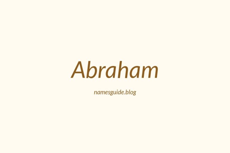 Origin and Meaning of Last Name Abraham