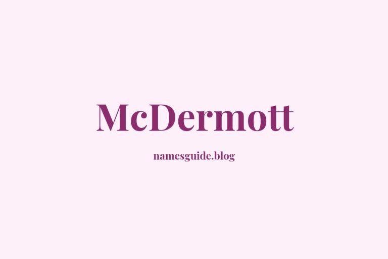 Origin and Meaning of Last Name McDermott