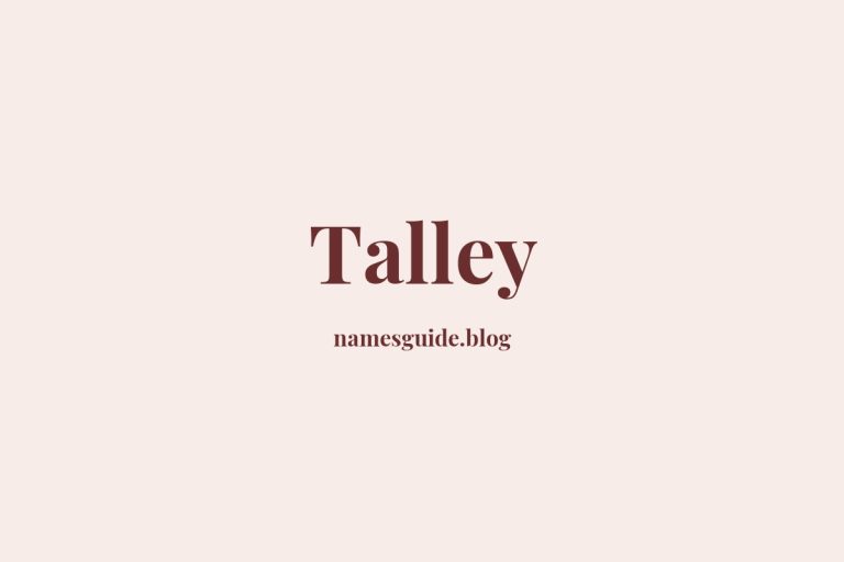 Origin and Meaning of Last Name Talley