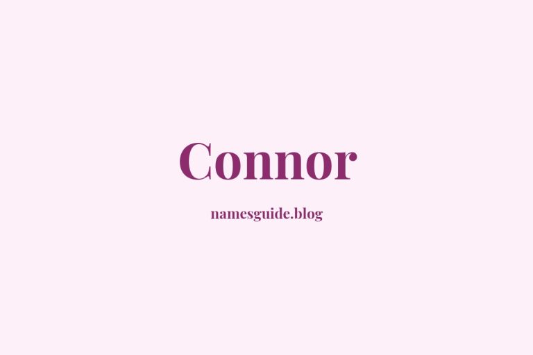 Origin and Meaning of Last Name Connor