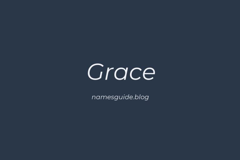 Origin and Meaning of Last Name Grace
