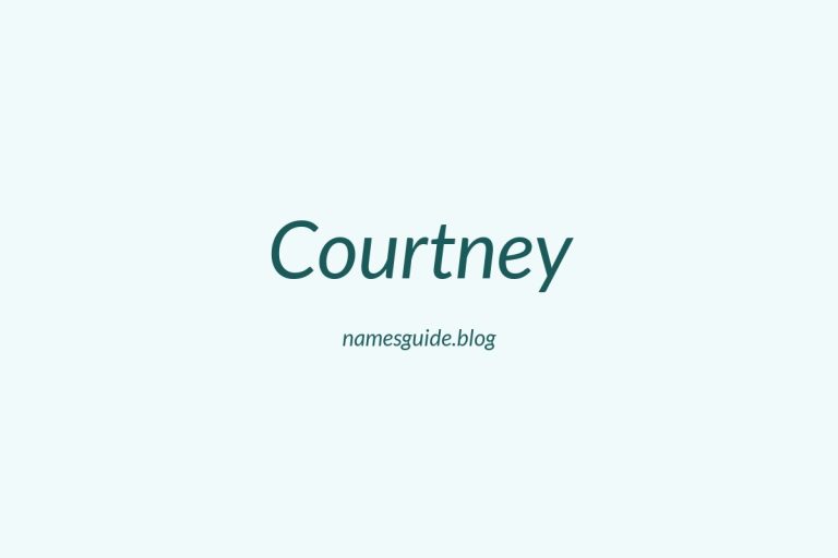 Origin and Meaning of Last Name Courtney