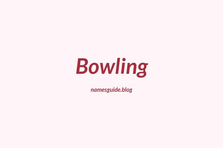 Origin and Meaning of Last Name Bowling