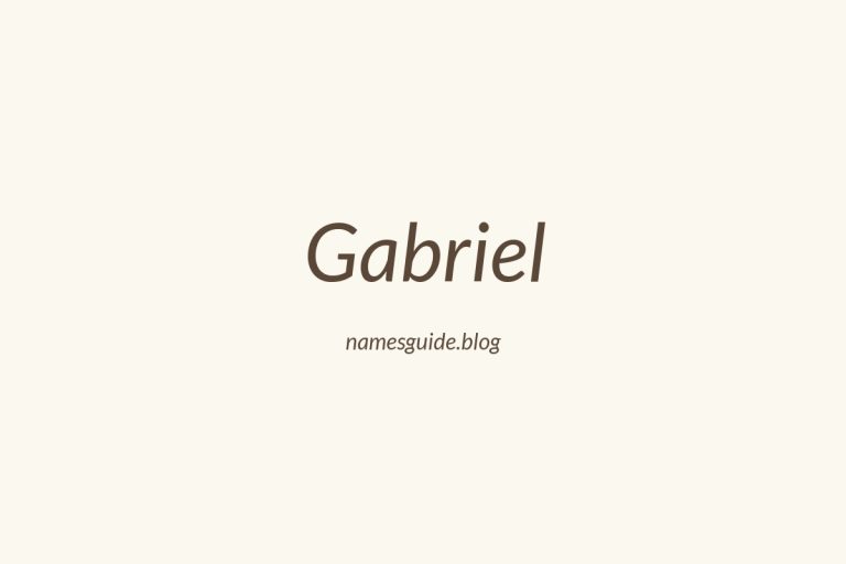 Origin and Meaning of Last Name Gabriel