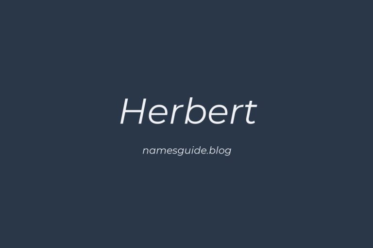 Origin and Meaning of Last Name Herbert