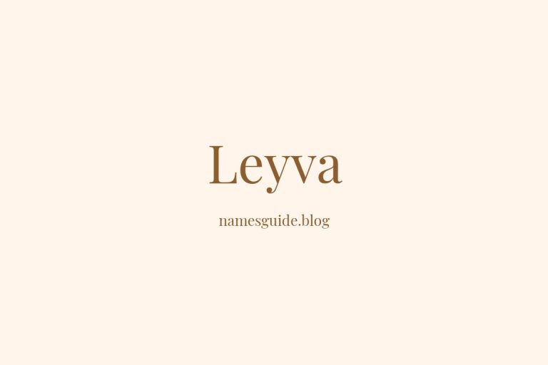 Origin and Meaning of Last Name Leyva