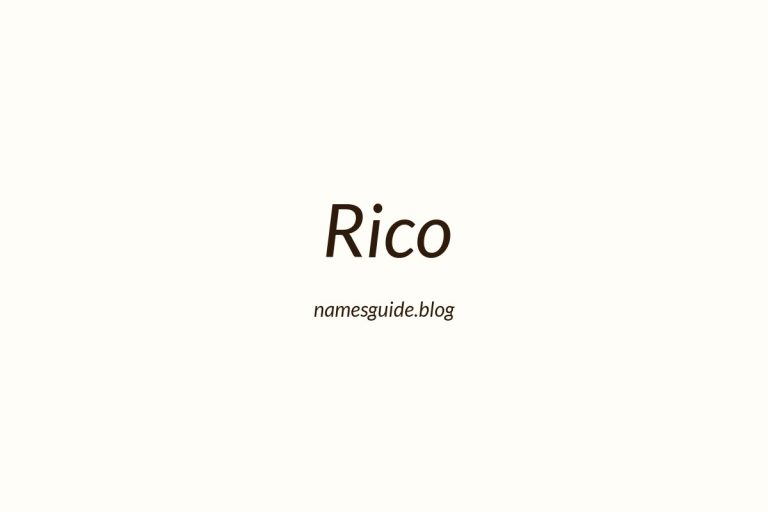 Origin and Meaning of Last Name Rico