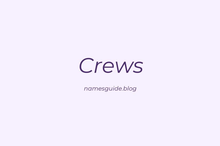 Origin and Meaning of Last Name Crews