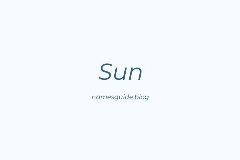 Origin and Meaning of Last Name Sun