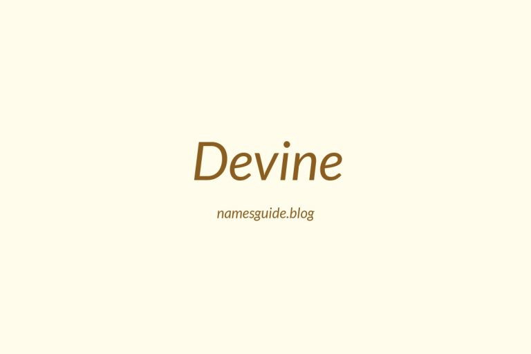 Origin and Meaning of Last Name Devine