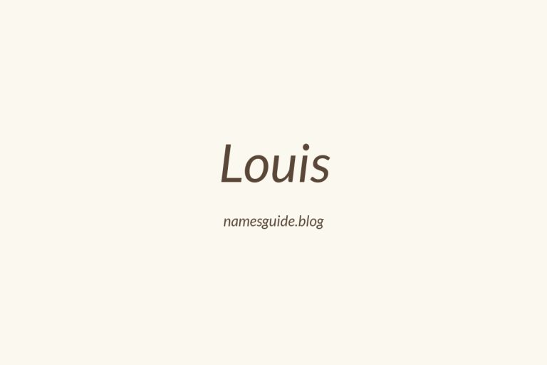 Origin and Meaning of Last Name Louis