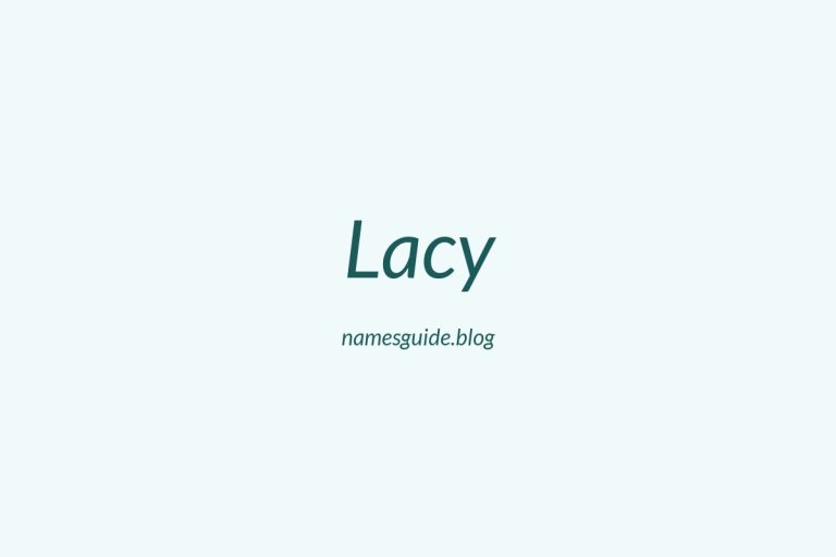 Origin and Meaning of Last Name Lacy