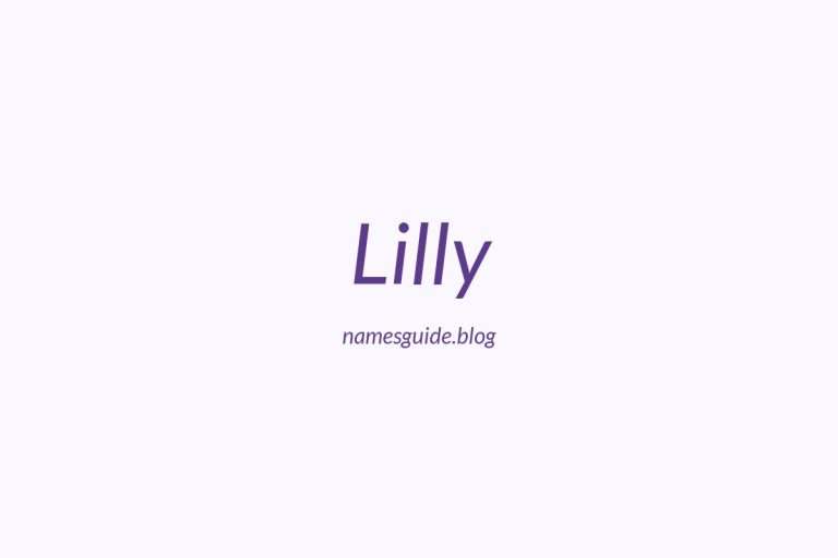 Origin and Meaning of Last Name Lilly