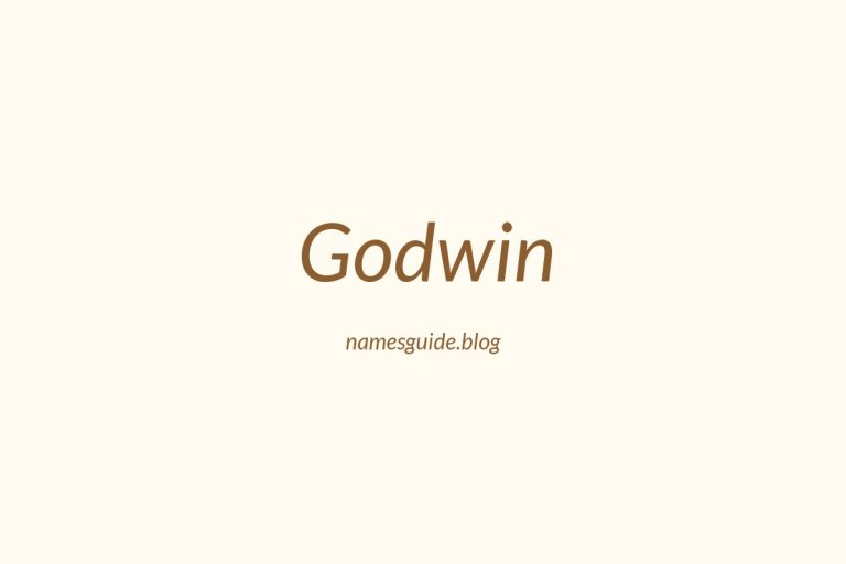 Origin and Meaning of Last Name Godwin