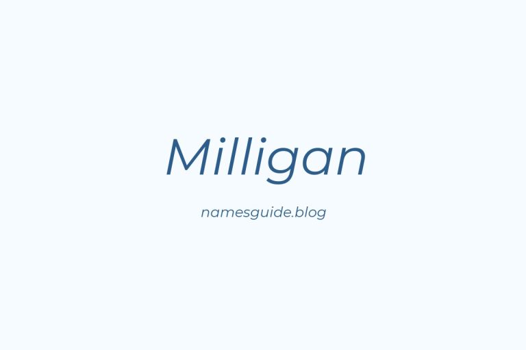 Origin and Meaning of Last Name Milligan