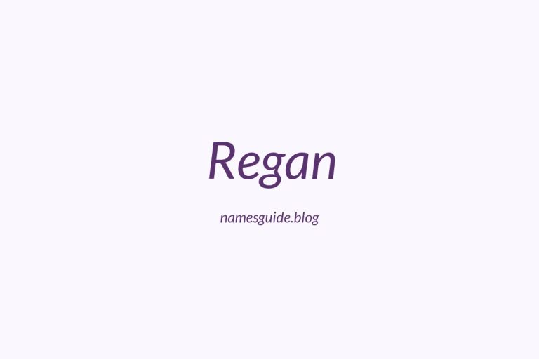 Origin and Meaning of Last Name Regan