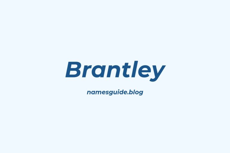 Origin and Meaning of Last Name Brantley