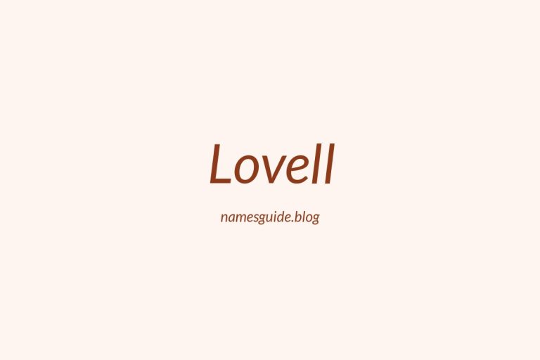 Origin and Meaning of Last Name Lovell