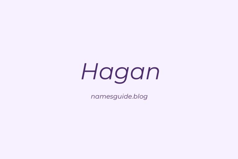 Origin and Meaning of Last Name Hagan