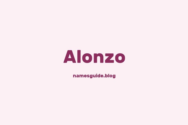 Origin and Meaning of Last Name Alonzo