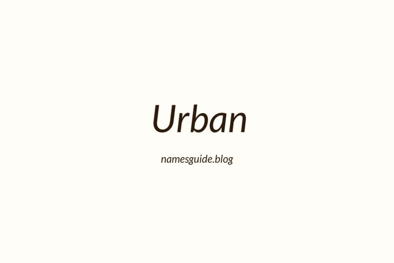 Origin and Meaning of Last Name Urban