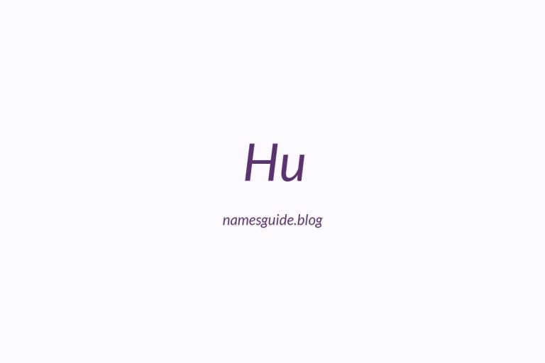 Origin and Meaning of Last Name Hu
