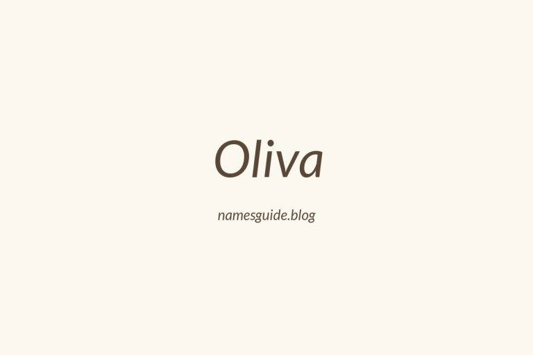 Origin and Meaning of Last Name Oliva