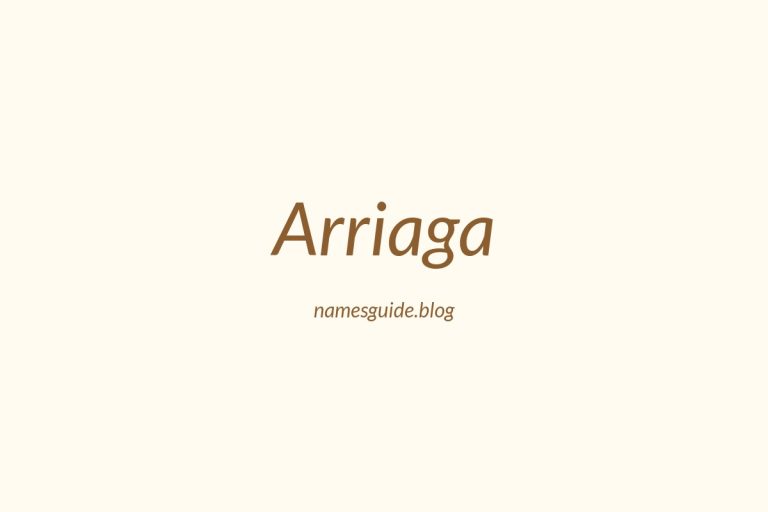 Origin and Meaning of Last Name Arriaga
