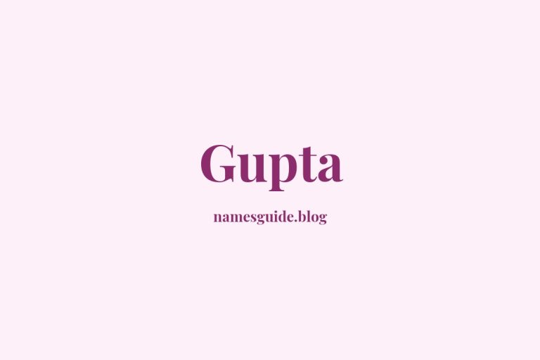 Origin and Meaning of Last Name Gupta