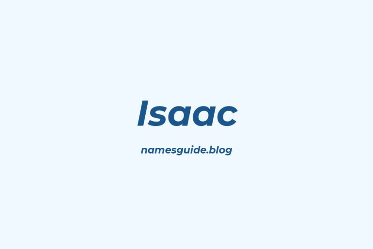Origin and Meaning of Last Name Isaac
