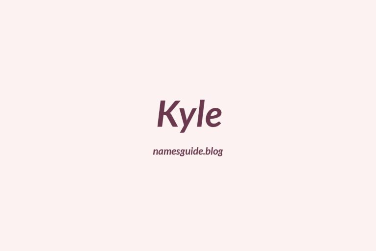 Origin and Meaning of Last Name Kyle